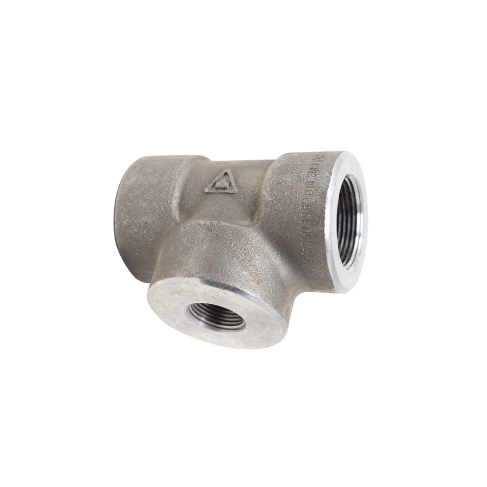 تي نقاص مقاس 2 بوصه إلى ½ ضغط 3000 رطل مخصص لتمديدات الغاز صناعة تايوان